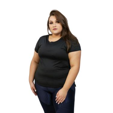 Imagem de T-shirt com mulet - Suplex Light Preto - P-Feminino