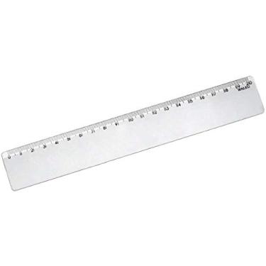 Imagem de Regua Cristal 20cm - com 25 unid
