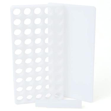 Imagem de Placa Porcionadora De Doces Brigadeiro Beijinho 13g 50 Furos