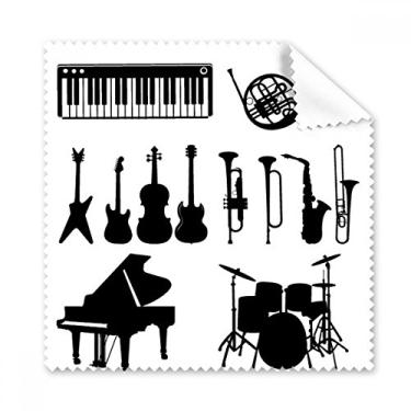 Imagem de Pano de limpeza para ouvir música clássica sax, 5 peças