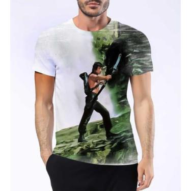 Imagem de Camisa Camiseta Sylvester Stallone Balboa Mercenário Hd 2 - Estilo Kra