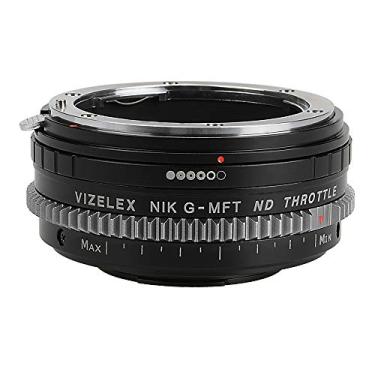 Imagem de Adaptador de lente acelerador Vizelex CINE ND compatível com lentes Nikon G em câmeras micro quatro terços