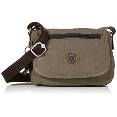 Imagem de Kipling Mini bolsa tiracolo estampada Sabian, Musgo verde, Mini