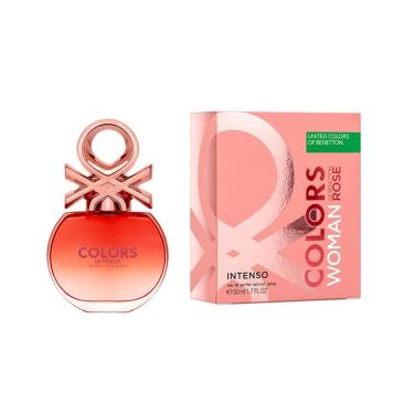 Imagem de Perfume Benetton Colors Rosé Intenso Feminino Eau de Parfum 50ML 