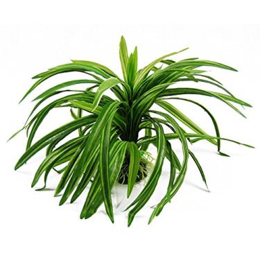 Imagem de Decoração de aquário CNZ Decoração de peixe, enfeite de enfeite de plástico artificial verdeCNZ 9-inch Green 1825