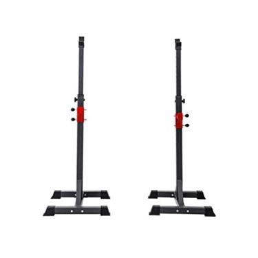 Suporte Para Agachamento Sumô C/ Manopla Musculação Fitness - Preto