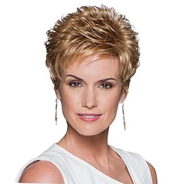 Imagem de Peruca Eva Gabor Aspire em camadas Pixie confortável, névoa de amêndoa da Hairuwear