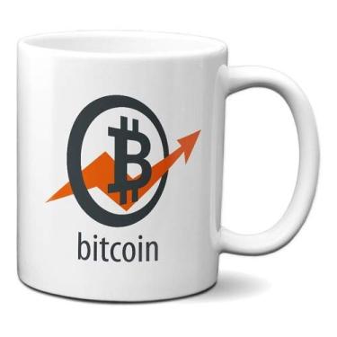Imagem de Caneca Criptomoeda Bitcoin Presente Economia Personalizado