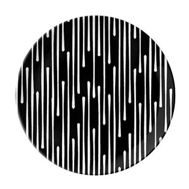 Imagem de Drip Line Art Grain Ilustration Pattern Plate Decorative Porcelain Salver Tableware Dinner Dish