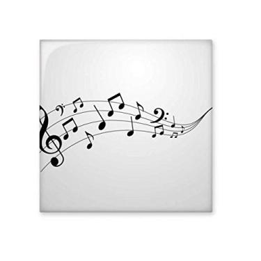 Imagem de Flappg Music 5-le Staff, azulejo de cerâmica brilhante para banheiro e cozinha