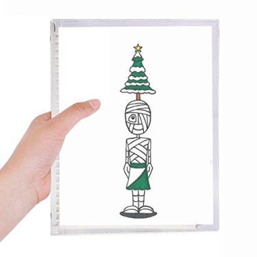 Imagem de Caderno Egito Múmia Horus Árvore de Natal 01 Folhas Soltas Diário de Papelaria Recarregável