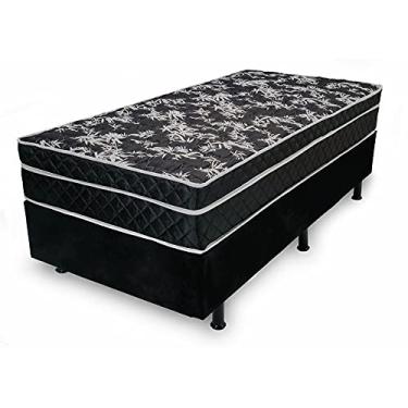 Imagem de Conjunto box Paris AZmax Molas Ensacadas Macio Solteiro 88x188x64 cm