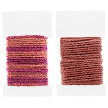 Imagem de Corda de juta Paracord Planet – 2 mm de diâmetro – Pacote com 5 e 50 metros – Disponível em uma variedade de cores