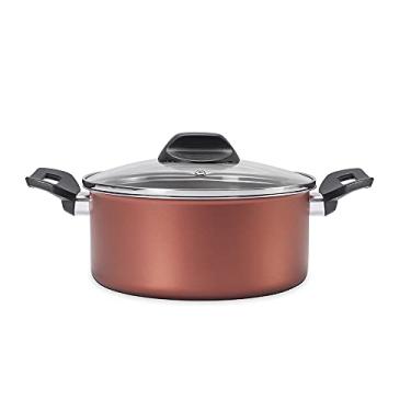 Imagem de Caçarola com Tampa Clove, 4,3L, 24 X 11 Cm, Brinox, Cobre