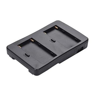 Imagem de Domary F2-BP NP-F Bateria para montagem em V Adaptador de placa adaptadora de bateria F970 F750 F550 Compatível com monitor de luz LED para câmera DSLR Ca-non 5D2 5D3