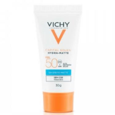 Imagem de Vichy Capital Soleil Hydra-Matte Protetor Solar Facial FPS 50 Sem Cor 30g