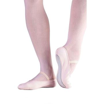 Imagem de Sapatilha Só Dança Meia Ponta F-22 Napa Para Ballet Infantil 22 ao 32