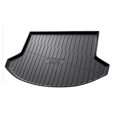 Imagem de Forro de carga para CHANGAN CS75 Plus - Tapete de porta-malas de carro com ajuste personalizado - 100% de proteção TPE - Tapete de carga preto fácil de lavar e para todas as estações - Forro de porta-malas medido a laser 2020-2024