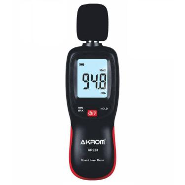 Imagem de Decibelímetro Digital Com Ajuste - Akrom Kr923
