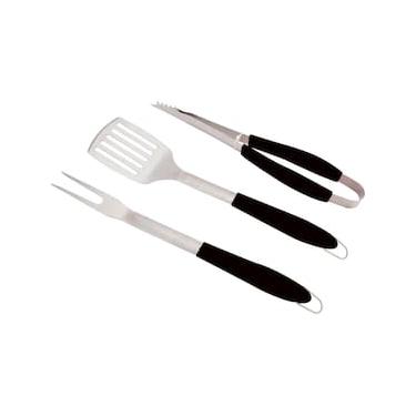 Imagem de Conjunto para Churrasco Dynasty Eazy Grill em Aço Inox - 3 Peças