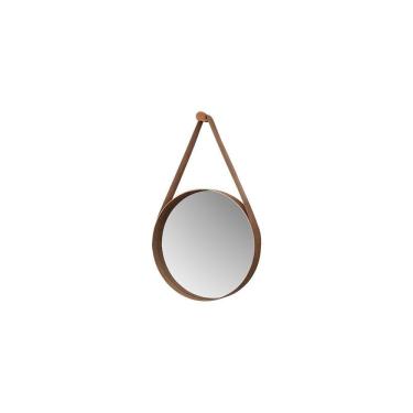 Imagem de Espelho Decorativo Redondo 50 cm Com Alça Bari