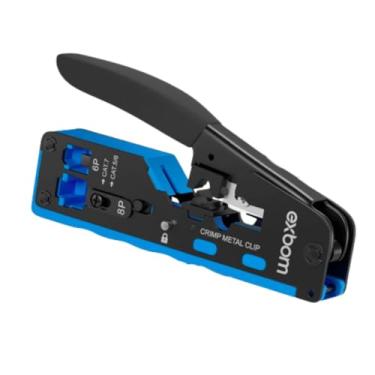 Imagem de Alicate Cat7 Ez Crimpagem Vazado Rj45/rj11/12 Profissional