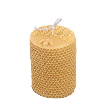 Imagem de Grainrain Moldes de vela de abelha 3D molde de sabonete de silicone favo de mel molde de cera para fabricação de velas (SXY044)
