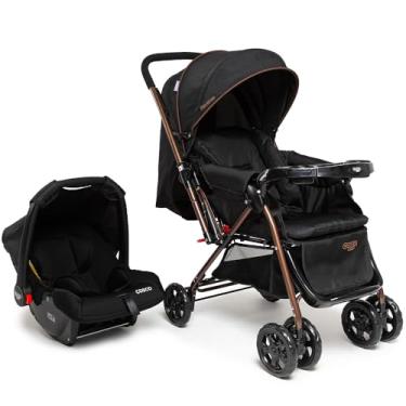 Imagem de Travel System Cosco Kids, Reverse Duo, 0 a 15kg, Preto Bronze