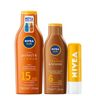 Imagem de Kit NIVEA Bronze Protect (3 Produtos)