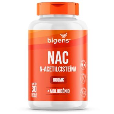 Imagem de NAC N-acetilcisteína 600mg, 30 cápsulas veganas, Biogens