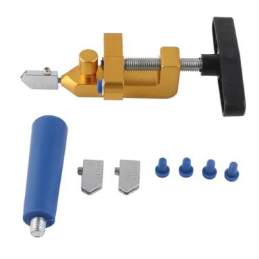 Imagem de Cortador de Telha de Vidro 2 Em 1 Manual Ferramenta de Corte de Vidro Conjunto Abridor de Mão Kit 3-15mm para Corte de Vidro Cerâmica Vitrificada Telha