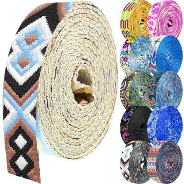 Imagem de Grosun Cinto de nylon padronizado de 3,8 cm, correias para bolsa, alças de mochila, cinto de nylon para cinto de segurança, bolsas, mochilas, bagagem (LL, 10 jardas)