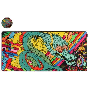 Imagem de MOUSE PAD DRAGON EXTENDED ESTILO SPEED 900X420MM – PMD90X42 - PCYES