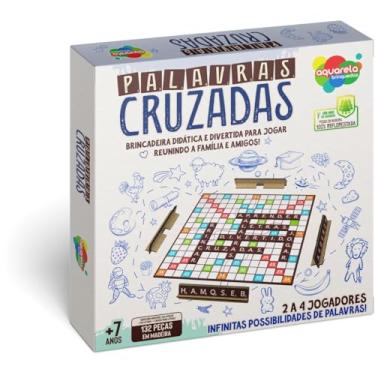 Imagem de Palavras Cruzadas 100Pcs Madei