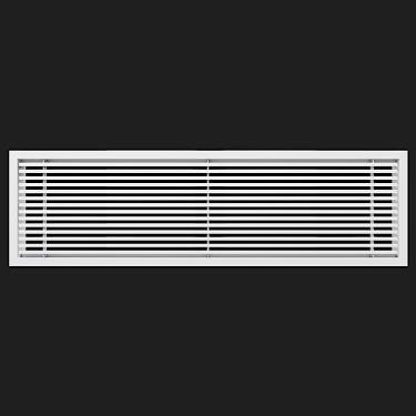 Imagem de BJADE'S Grade de ventilação de barra linear, 71 cm x 20 cm, difusor linear com tampa de ventilação HVAC Stander - Grade de registro para teto, paredes e pisos