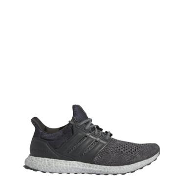 Imagem de adidas Ultraboost 1.0 masculino, Carbono/Carbono/Vermelho Brilhante, 38