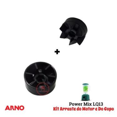 Imagem de Acoplamento do Copo e do Motor Liquidificador Arno Power Mix LQ13
