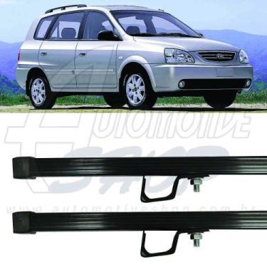 Imagem de Rack Teto Roca Bagageiros Travessa Kia Carens 02 a 2005 166 - Lwacc