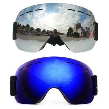 Imagem de Óculos Esqui Jetski Snowboard Proteção Uv Kit Com 2 Unidades - PENDULA