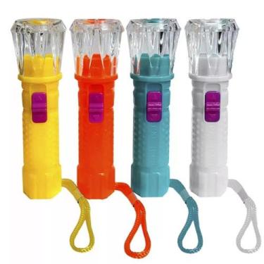 Imagem de Kit 30 Lanterna Led Chaveiro Festa Lembrança Camping Atacado - PL