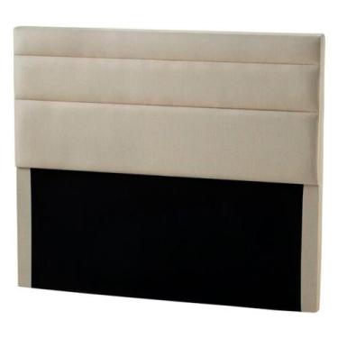 Imagem de Cabeceira de Casal King S. Design Lorena 1900, Cru