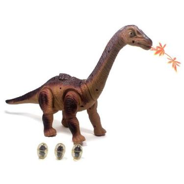 Imagem de Dinossauro Anda, Bota Ovo e projeta imagem. - toys