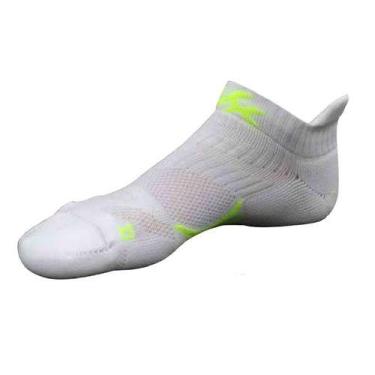 Imagem de Meia Kanxa Running Kx Masculina, Unissex, 39-43, Branco, Verde
