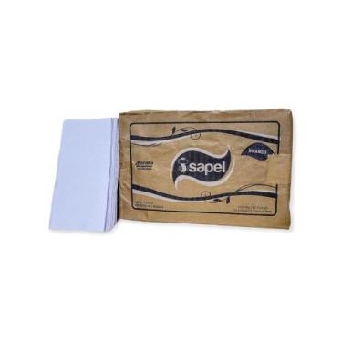 Imagem de Toalhas interfolhas 2D Branco 20x21cm - 700 folhas - Isapel