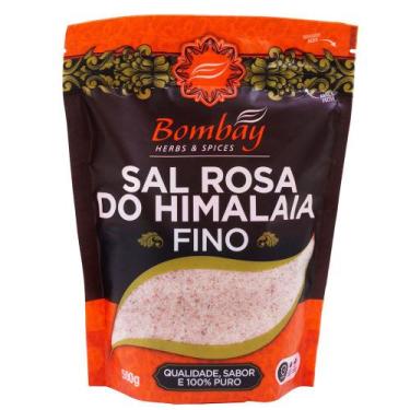 Imagem de Sal Rosa do Himalaia Fino Bombay 500g