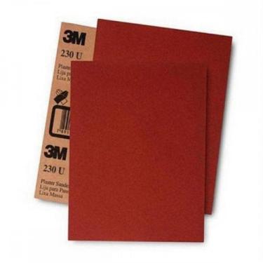 Imagem de Lixa Massa/Madeira 3M 120 ./ Kit Com 50 Folhas