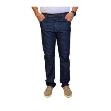 Imagem de Calça jeans tradicional basica barata para serviço - MVA Jeans, Azul e