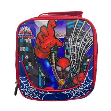 Imagem de Lancheira Spider Térmica Aranha Herói Escolar  - Vozz