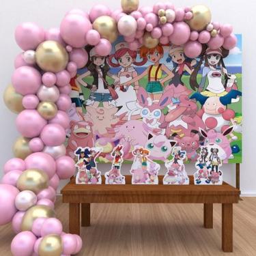 Imagem de Kit Ouro Pokemon Rosa Menina  - IMPAKTO VISUAL