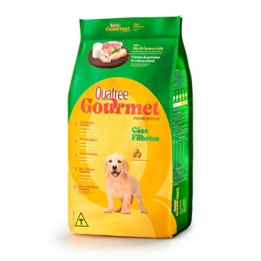 Imagem de Ração Quatree Gourmet para Cães Filhotes Sabor Peixe, Carne e Frango 1